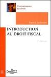 Introduction au droit fiscal 2e édition