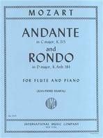 Andante en Ut K 315/Rondo en Ré K Anh184