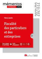 Fiscalité des particuliers et des entreprises, Cours intégral et synthétique + outils pédagogiques