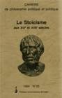 n° 25, 1994 : Le Stoïcisme aux XVIe et XVIIe siècles