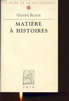 Matiere à histoires