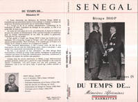 Mémoires / Birago Diop., 4, Sénégal, du temps de