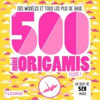 500 mini origamis fluo !, Des modèles et tous les plis de base