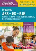 Concours ASS-ES-EJE - Tout-en-un - Concours 2019, assistant de service social, éducateur spécialisé, éducateur de jeunes enfants