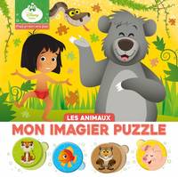 DISNEY BABY - Mes Premiers Pas - Mon Imagier Puzzle - Les animaux, 20 Pièces