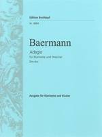 Adagio Des-dur / in Db major (ascr. Wagner), für Klarinette und Streicher / for Clarinet and String Orchestra