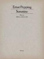 Sonatina, piano.