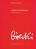 Little Fantasia, op. 73. violin and piano.