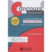 La didactique au CAPES d'anglais - Préparation aux 2 épreuves d'admission