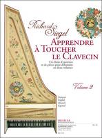 Apprendre à toucher le clavecin, Un choix d'exercices et de pièces pour débutants en deux volumes