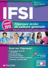 IFSI l'épreuve écrite de culture générale concours 2013