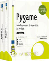 Pygame - Coffret de 2 livres : Développement de jeux vidéo en Python (2e édition), Coffret de 2 livres : Développement de jeux vidéo en Python (2e édition)