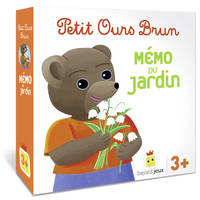 Jeu Petit Ours Brun - Mémo du jardin