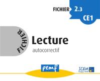 Fichier Lecture 2.3 CE1 - Fiches Elèves