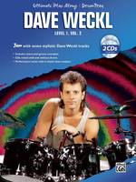 Ultimate play-along Drum Trax Level 1 Volume 2, Jam with 7 Stylistic Dave Weckl tracks