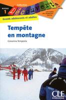 Découverte Tempête en montagne, Livre