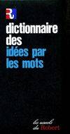 Dictionnaire des Idées Par les Mots, analogique