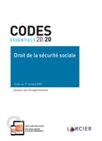 Code essentiel - Droit de la sécurité sociale, À jour au 1er octobre 2020