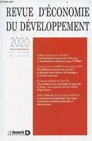 Revue d'économie du développement 2020/3