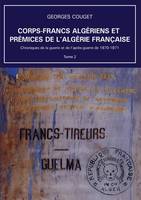 Corps-Francs algériens et prémices de l'Algérie française