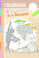 Les animaux de la savane - Coloriage