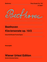 Klaviersonate F-Dur, Edited from the autograph by Peter Hauschild and Jochen Reutter. op. 10/2. piano.