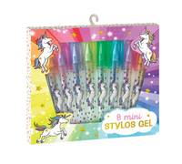 8 mini stylos gel