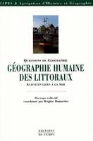 Géographie humaine des littoraux, activités liées à la mer