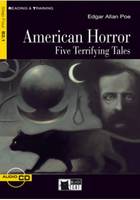 AMERICAN HORROR - 5 Terrifying Tales (Book+CD) B2.1, Livre+CD