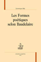 Les formes poétiques selon Baudelaire