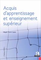 Acquis d'apprentissage et enseignement supérieur