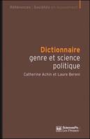 Dictionnaire genre & science politique, Concepts, objets, problèmes