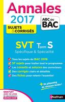 Annales Bac 2017 SVT Terminale S Spé & Spé