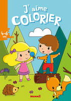 J'aime colorier (4-6 ans) (La forêt-Renard)