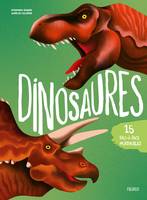Beaux livres hors collection Dinosaures. 15 face-à-face incroyables !