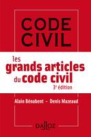 Les grands articles du code civil - 3e ed.