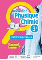 Mon labo de Physique-Chimie 3e - cahier d'expériences - Ed. 2022