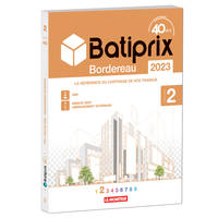 Batiprix Bordereau Volume 2, 40e édition: VRD - Espace vert - Aménagement extérieur, LA REFERENCE DU CHIFFRAGE DE VOS TRAVAUX