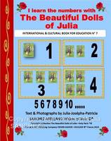 Book N°7 I learn the numbers with the Beautiful Dolls of Julia, I learn the numbers
