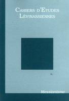 Cahiers d'études lévinassiennes n°4, Messianisme