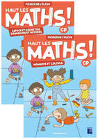 Haut les maths CP - Fichier de l'élève en 2 volumes ED 2021