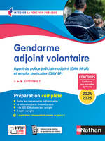 Gendarme adjoint volontaire - Tout en un - Intégrer la fonction publique - 2024/2025