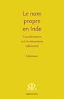 Le nom propre en Inde, Considérations sur le mécanisme référentiel