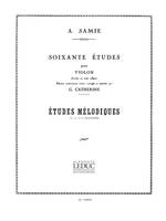 60 études, vol. 3, études mélodiques