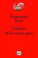 Critique de la raison pure (7eme ed)