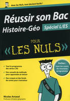 Réussir son Bac Histoire-Géographie Pour les nuls, spécial L/ES