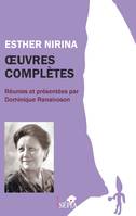 Esther Nirina oeuvres complètes