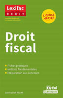 Droit fiscal, Licence & Master