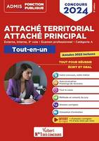 Concours Attaché territorial - Attaché principal - Catégorie A - Tout-en-un - Fil d'actu offert, Concours externe, interne, 3e voie et examen professionnel 2024-2025