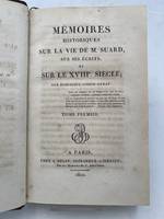 Mémoires historiques sur la vie de M. Suard, sur ses écrits et sur le XVIIIe siècle